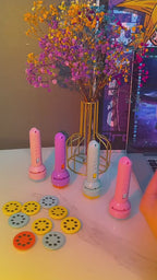 Slide Flashlight Torch Education Learning Kids Toy